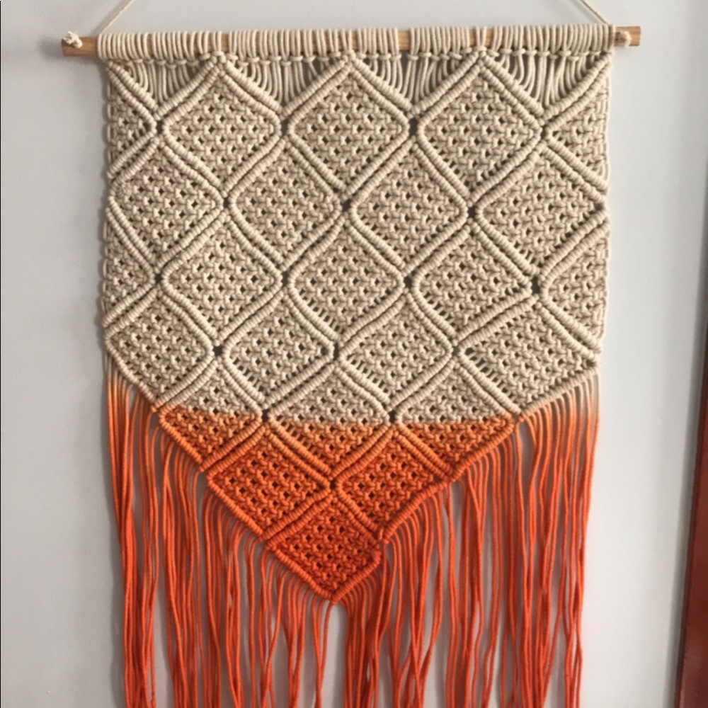 Macremae wall hanging